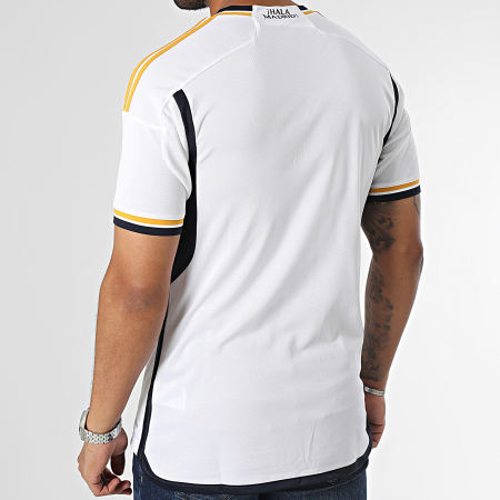 Adidas Sportswear - Maglia da calcio a strisce bianche del Real Madrid HR3796