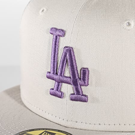 New Era - Casquette Fitted League Essential 59Fifty Los Angeles Dodgers 60364439 Beige