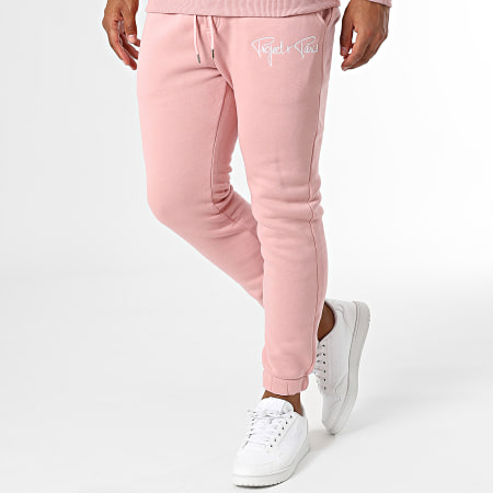 Project X Paris Ensemble Sweat Capuche Et Pantalon Jogging 1920010 2140150 Rose LaBoutiqueOfficielle