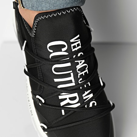 Versace Jeans Couture - Fondo Dynamic Zapatillas 75YA3SA6 Negro Blanco