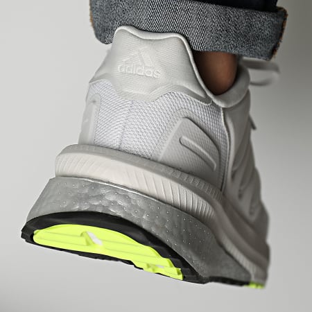 Adidas Sportswear - Baskets X_PLRPhase IG3055 Dash Grey Silver Metallic Lucid Lemon