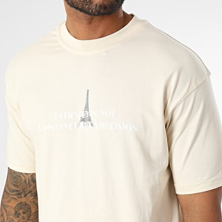T-shirt Beige Chantal B – Taille Unique – Neuf Avec étiquettes