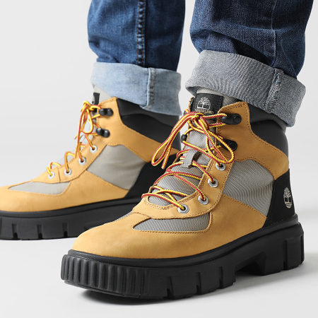 Timberland - Boots Greyfield Mid Hiker A5PEW Wheat Nubuck