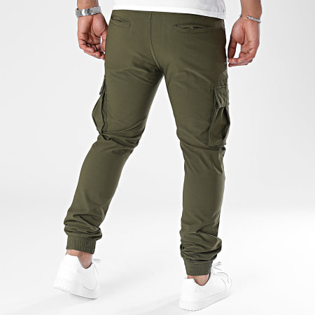 John H Pantalon Cargo Vert Kaki Ryses