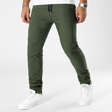 LBO - Pantalone jogger 0372 Verde Khaki