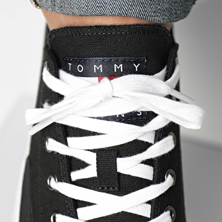 Tommy Jeans - Sneakers Skate Canvas 1175 Nero