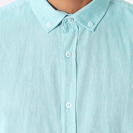 Armita - Camisa de manga larga turquesa