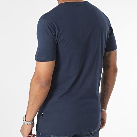 Blend - Tee Shirt 20715749 Bleu Marine