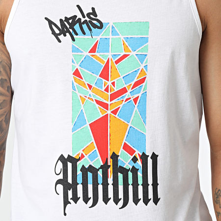 Anthill - Camiseta blanca de tirantes Vitrail