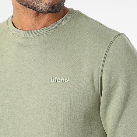 Blend - Top con girocollo 20712522 Verde Khaki