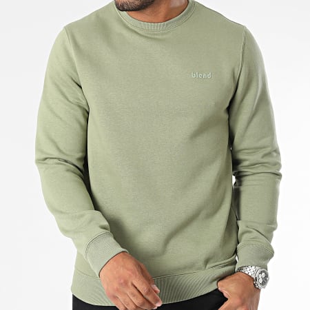 Blend - Sudadera con cuello redondo Downtown 20712522 Verde caqui