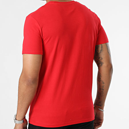 Piraterie Music - Tee Shirt Logo Rouge Noir