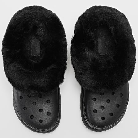 Crocs - Claquettes Femme Classic Furever Black