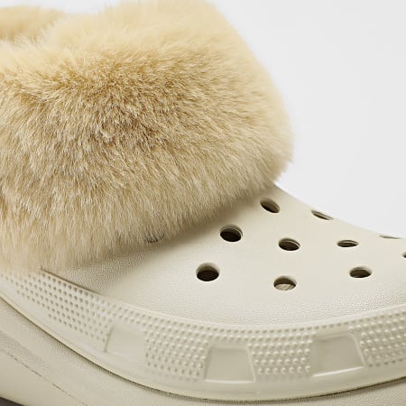 Crocs - Claquettes Femme Classic Furever Bone