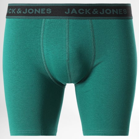 Jack And Jones - Lot De 5 Boxers Joey Rouge Orange Vert
