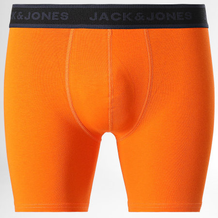 Jack And Jones - Pack De 5 Calzoncillos Joey Rojo Naranja Verde