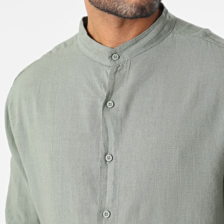 KZR - Camisa Manga Larga Verde Caqui