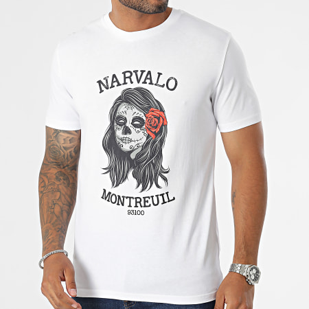 Swift Guad - Tee Shirt Narvalo Montreuil Blanc