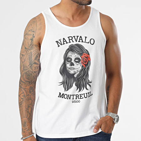 Swift Guad - Narvalo Montreuil tank top Blanco