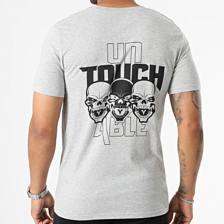 Untouchable - Tee Shirt Triple OG Gris Chiné