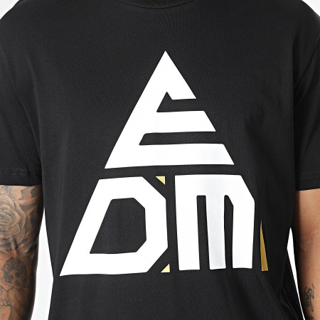 EDM By Malty 2BZ - Tee Shirt Oversize Logo Noir Blanc