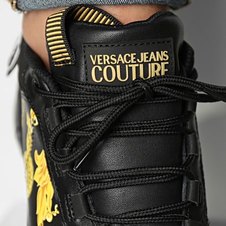 Versace Jeans Couture - Fondo Nabas Zapatillas 75YA3SO2 Negro Renacimiento