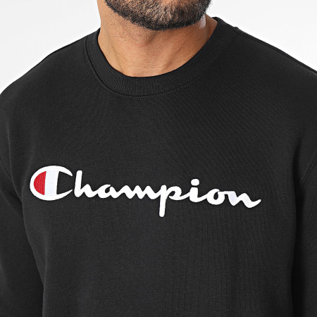 Champion - Sudadera de cuello redondo 219204 Negro