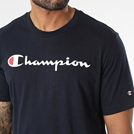 Champion - Tee Shirt 219214 Bleu Marine