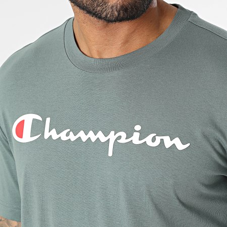 Champion - Maglietta 219206 Verde
