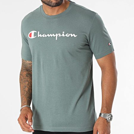 Champion - Tee Shirt 219206 Vert