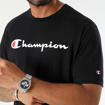 Champion - Tee Shirt 219206 Noir