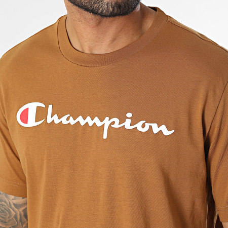 Champion - Tee Shirt 219206 Marron