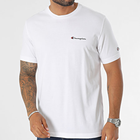 Champion - Camiseta 219214 Blanca