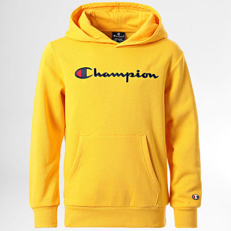 Champion - Felpa con cappuccio per bambini 306497 Giallo
