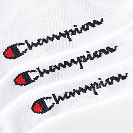 Champion - 3 paia di calzini bianchi