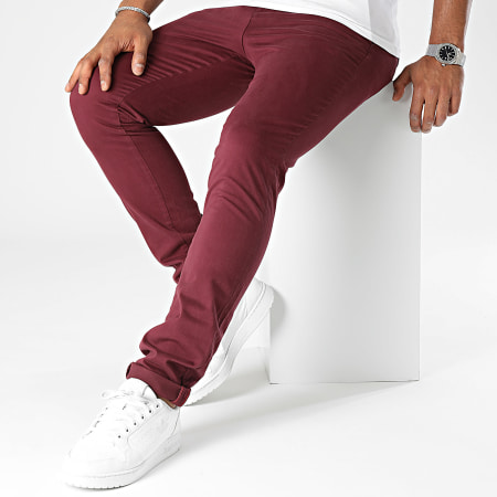 Pantalon chino rouge deals homme jack nd jones