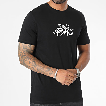 Sale Môme Paris - Tee Shirt Lapin Graffiti Head Noir