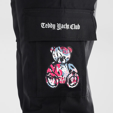 Teddy Yacht Club - Art Series Pantalón Cargo Rosa Negro