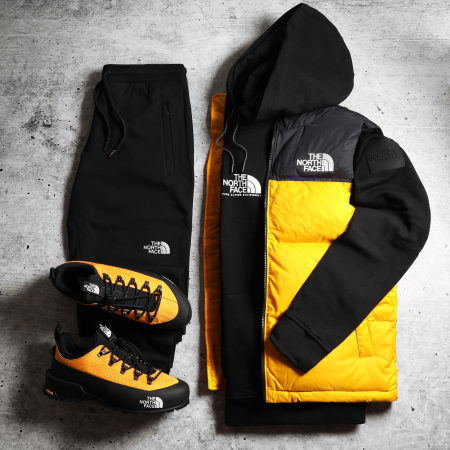 The North Face - Glenclyffe Low A817B Summit Gold Black Sneakers