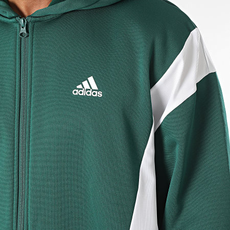 Tuta adidas verde e bianca online