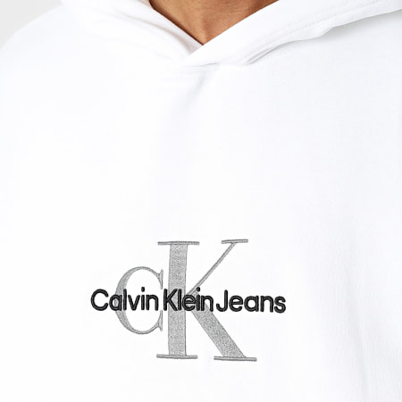 Calvin Klein - Sweat Capuche 4118 Blanc