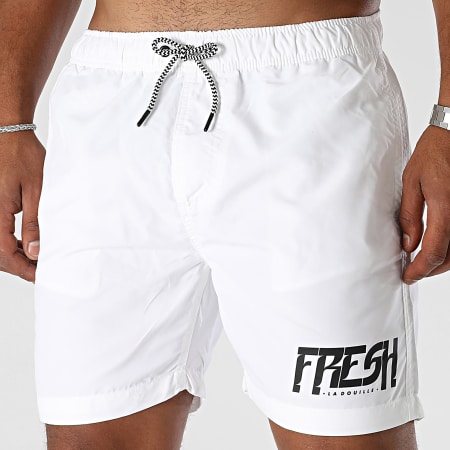 Fresh La Douille - Short De Bain Logo Blanc