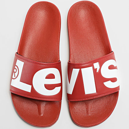 Levi's - Claquettes 231548 Rouge