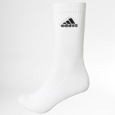 Adidas Performance - Juego de 3 pares de calcetines HT3446 Blanco