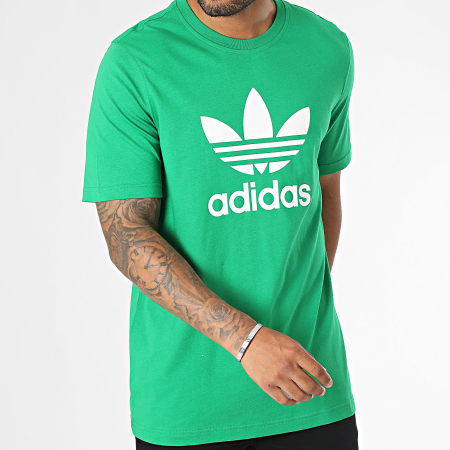 Adidas Originals - Tee Shirt Trefoil IM4506 Vert