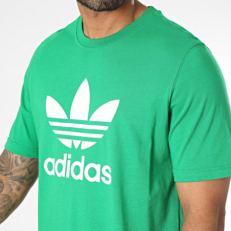 Adidas Originals - Tee Shirt Trefoil IM4506 Vert