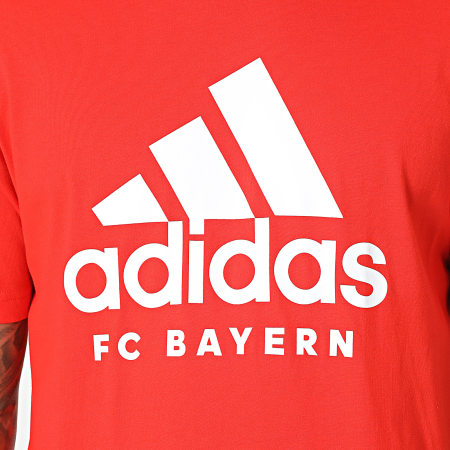 Adidas Sportswear - Tee Shirt Bayern Munich DNA HY3292 Rouge