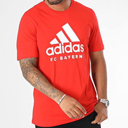 Adidas Originals - Tee Shirt Bayern Munich DNA HY3292 Rouge