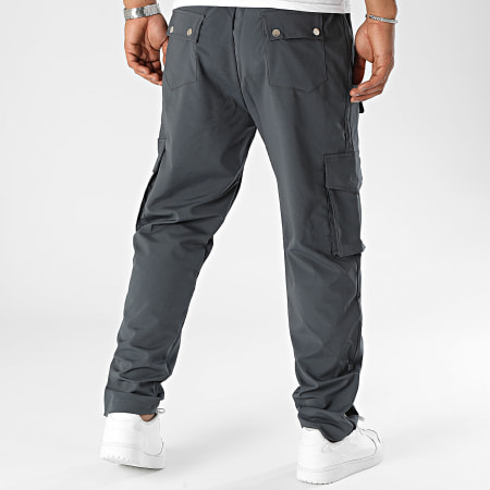 Black Industry - Pantalon Cargo Gris Anthracite