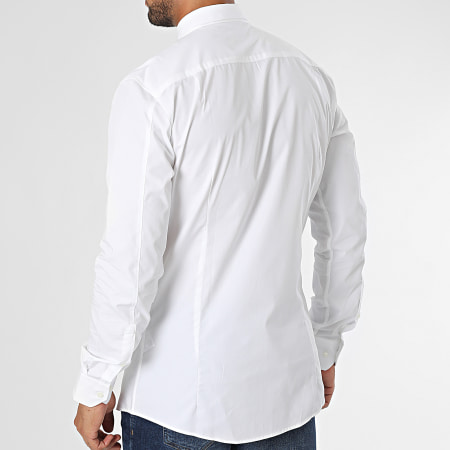 HUGO - Elisha 02 Camicia a maniche lunghe 50495087 Bianco